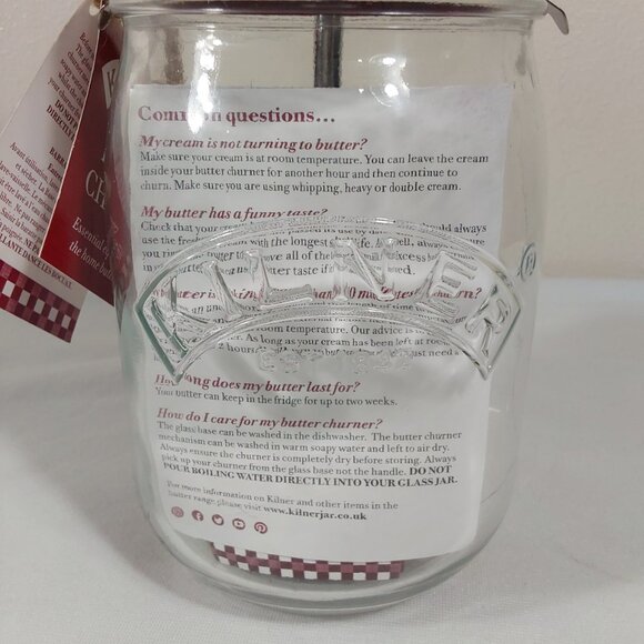 NWT! Kilner Butter Churner - Picture 4 of 9